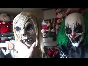 Spirit Halloween Animated hanging Decor Clowns, Mummy, Ghosts