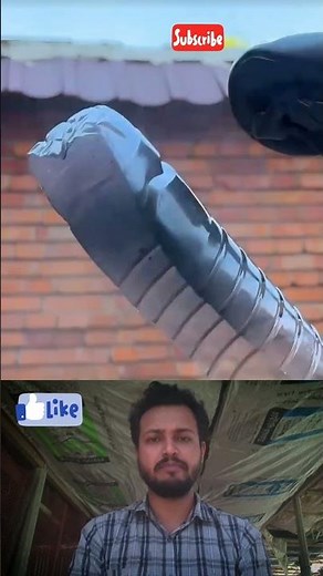 DIY Bike Mudguard From Plastic Bottle! 🚲🌧️ #shorts