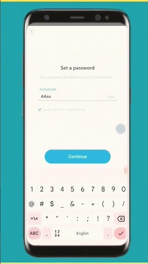 Snapchat Password Create #shots #viral