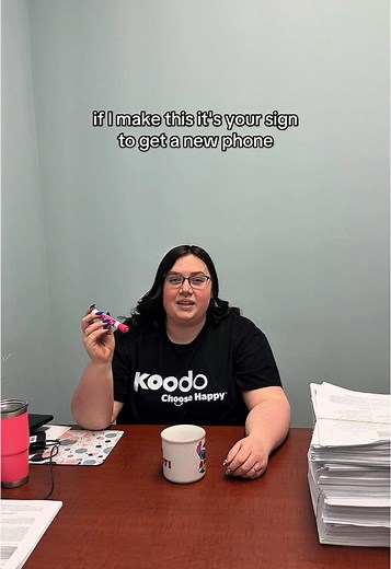 🤪 that's your sign! But all jokes aside, if you’re actually planning to upgrade your device—come visit us at your local GBS TELUS store! We have 27 locations all over Atlantic Canada!! 💕