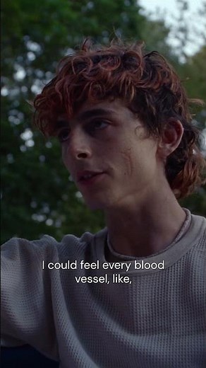 Some kind of weird new superhero. #TimothéeChalamet and #TaylorRussell star in BONES AND ALL. | MUBI