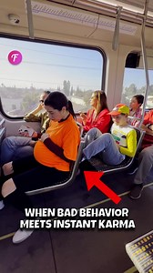 985K views · 3.7K reactions | A train ride takes a turn as instant karma teaches respect for others.  #FabiosaKindnessinAction #instantkarma #respectothers | Fabiosa Kindness in Action | Facebook