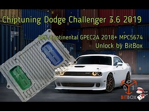Прошивка Dodge Challenger 3.6 2019 306hp ECU Continental GPEC2A 2018+ MPC5674 Unlock ECU by Bitbox