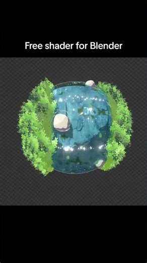 NPR Artist Virendra CGDASH Kumar shipped a new downloadable anime-style water shader for Blender A