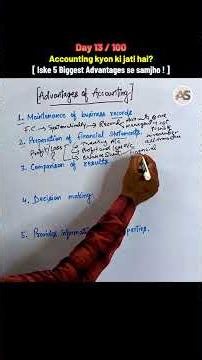 Advantages of Accounting | #accounting #commerce