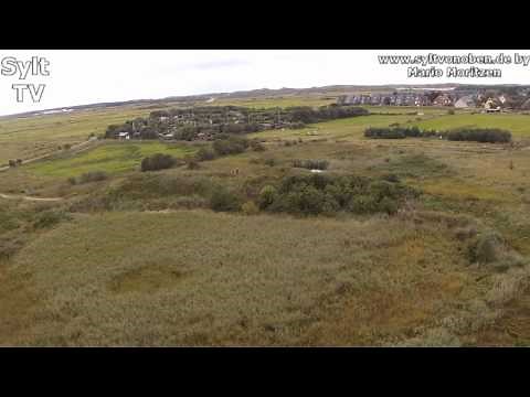 Tinnumburg und Tinnum auf Sylt aus der Luft
