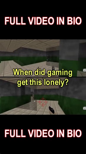 When Did Gaming Get This Lonely? #gaming #retrogaming #90sgamer