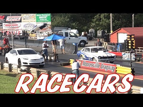 Tesla P100D vs The Baddest Racecars