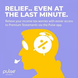 1.1K reactions · 75 shares | Rushing to file your taxes? Download the Pulse app and enjoy easy access to all your insurance e-statements (from 2018 onwards). It’s now easier to file for tax reliefs with Pulse. File those taxes by April 30th OR May 15th if you’re e-filing! | Prudential Malaysia | Facebook