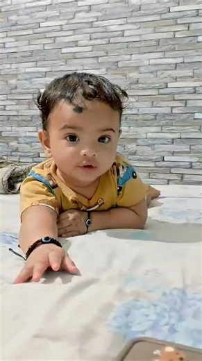 Wait For Krishu's Reaction🧿 🤣 #Shorts #BabyShorts #FunnyBaby #LittleKrishu