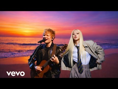 Ed Sheeran Ft Rosé - Falling For You (Official Lyrics Video)