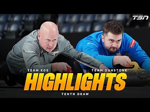 Koe vs. Dunstone | 2025 Montana's Canadian Curling Trials: Draw 10