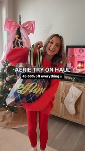 McKenzie Morgan | comment HAUL and I’ll dm you the links to shop all of these @aerie finds ❤️🎄 it’s the LAST day to get 40-50% off everything #aerie... | Instagram