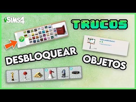 4 FORMAS DIFERENTES para DESBLOQUEAR OBJETOS OCULTOS 🧐 TUTORIAL Los Sims 4