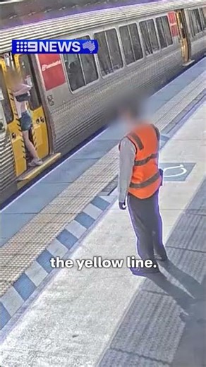 Near-misses at rail stations | 9 News Australia
