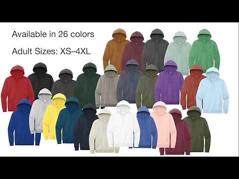 District DT6100 District V I T Fleece Hoodie