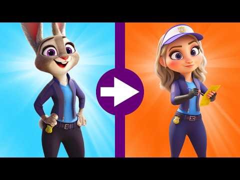 Zootopia Characters As Humans!