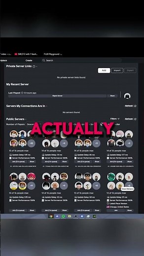 How to Get LOW PING in Roblox Servers 🚀✅ || #roblox #shorts #optimization #helpful #tips #viral