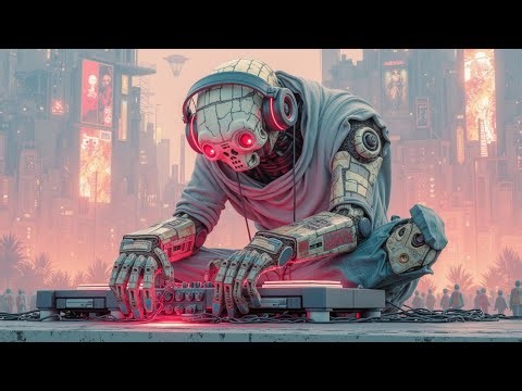 Cybernetic DJ Set | Deep Melodic Techno for Focus & Study Music Mix with Ambient Vibes