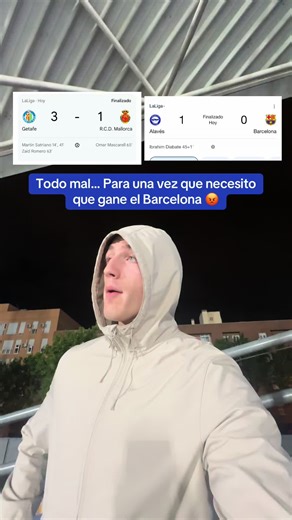 Pues nada… Pinta fea la cosa #mallorca #descenso | barcelona vs mallorca