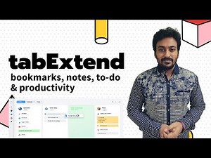 tabExtend Review - Bookmarks, To-do & Notes Chrome Extension