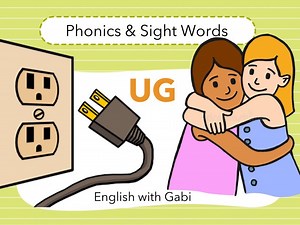 UG Word Family- Phonics & Sight Words