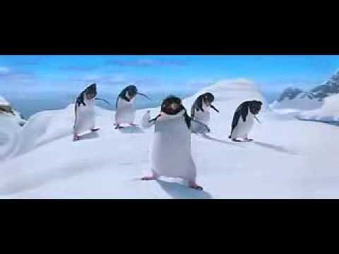 Happy Feet Penguins singing My Way
