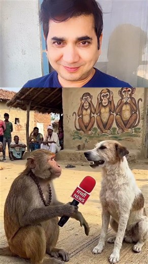 Gandhiji's three monkeys 🐵 | Saanand Verma #shorts #saanandverma