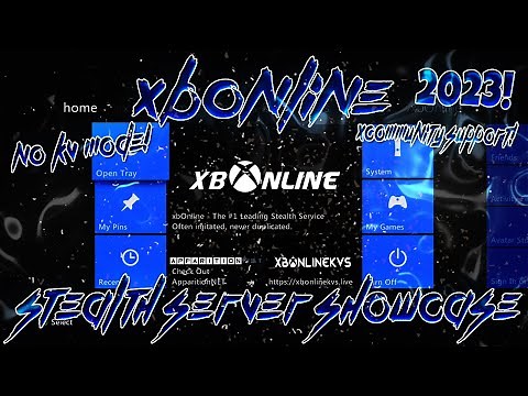[NEW] xbOnline Stealth Server Showcase [RGH/JTAG] (NO KV MODE) (xCommunity Support) [2023]