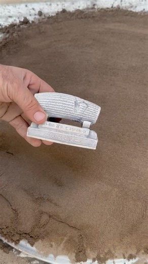 The Cyrus the Great Cylinder: Reconstruction in Lead #shorts #shortvideo #art#casting