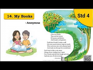 14. My Books poem | std 4 | English Balbharati | Easy explanation