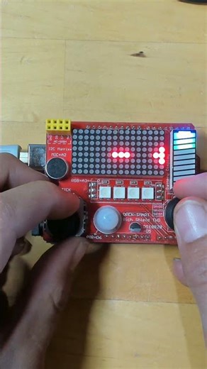 👾 Space Invaders auf dem Arduino und Open-Smart Rich Shield 2