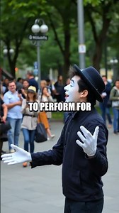 The Unique Talent of a Street Mime