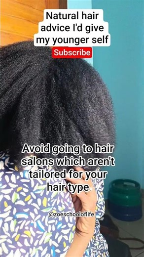 Natural Hair Advice I'd Give My Younger Self | #naturalhair #hairtransformation 4c Hair Care