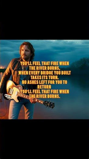 When The River Burns. #music #rock #song #lyrics #rockballad #songlyrics #redemptionsong