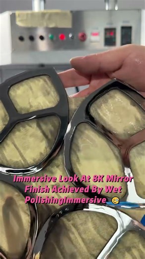 Immersive Look At 8K Mirror Finish Achieved By Wet Polishing#highgloss #mirrorfinish