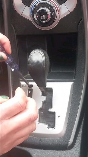 shift lock release