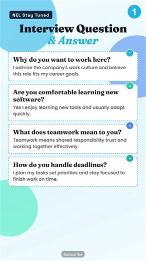 Interview Questions and Answers for Beginners — Part 01 (2026)
