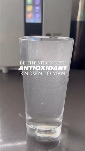 Ionized Water and Molecular Hydrogen is the strong antioxidant we know #hydrogen #livingwater