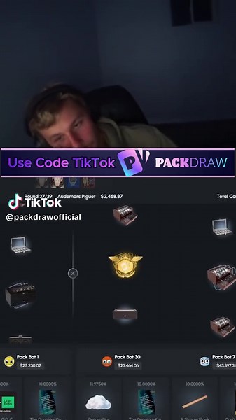 PackDrawOfficial on TikTok