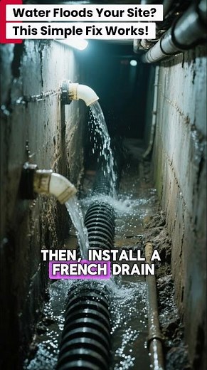 Water Floods Your Site? This Simple Fix Works!