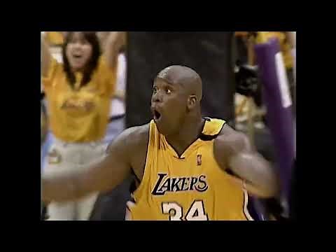 Kobe Bryant to Shaq Alley-oop Dunk in Game 7 of the 2000 Western Conference Finals