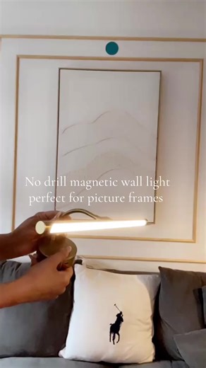 Effortless Installation of No Drill Magnetic Wall Light