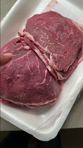 Making thin cut steaks tonight using Lawry’s marinade #lawrys