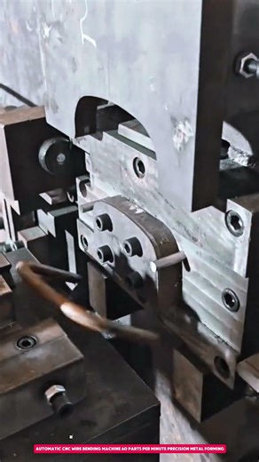 Automatic CNC Wire Bending Machine 60 Parts Per Minute Precision Metal Forming