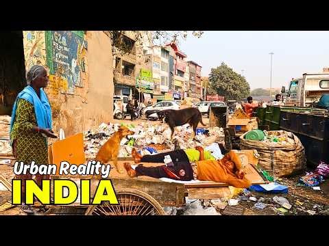 The Struggles of Life in India 🇮🇳 | Street Life Documentary (4K HDR, No Commentary)