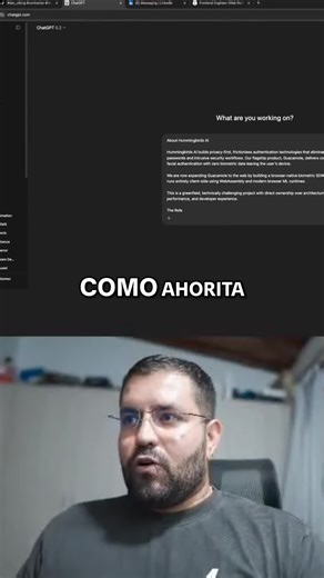 ¿Practicar entrevistas con ChatGPT? ¡Ahora puedes! Hazle preguntas técnicas y recibe feedback honesto. #ChatGPT #Entrevista #Tecnología #DesarrolloSoftware #IA