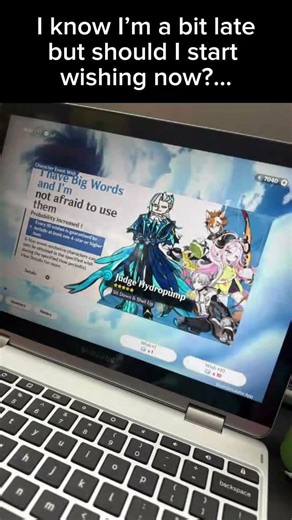 Pulling for Neuvillette (-w-) (#genshin #neuvillette) [Silly Wisher?…]