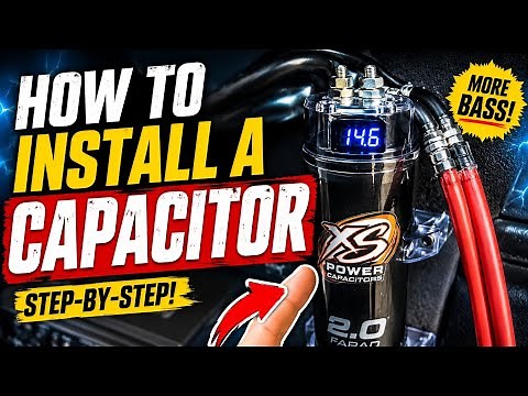 ➡️ How to Install a Car Audio Capacitor | Step-by-Step Wiring Tutorial for Beginners