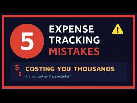 5 Expense Tracking Mistakes That Cost Small Businesses Money